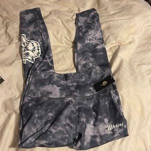 Darc sport leggings purple stone marble